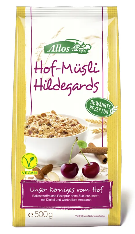 MUSLI ORKISZOWE ŚW. HILDEGARDY BIO 500 g - ALLOS