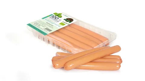 PARÓWKI WIEPRZOWE BIO 320 g (5 sztuk) - WASĄG