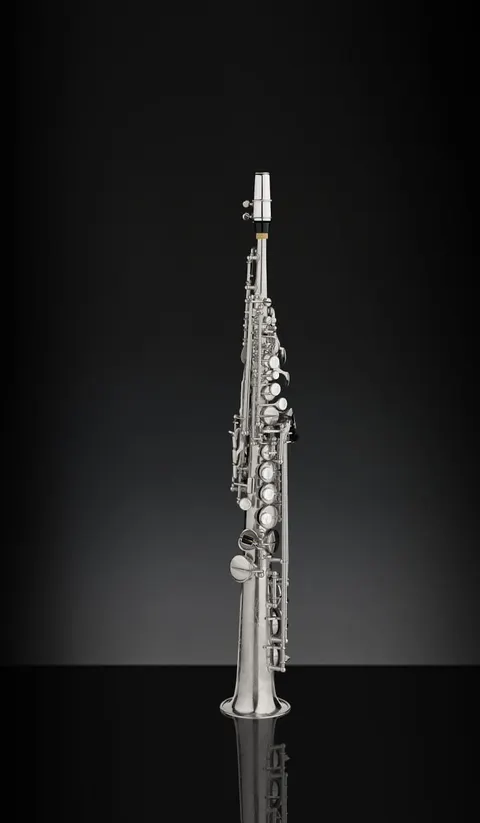 RAMPONE&CAZZANI R1 2002/AA saksofon sopranowy, posrebrzany