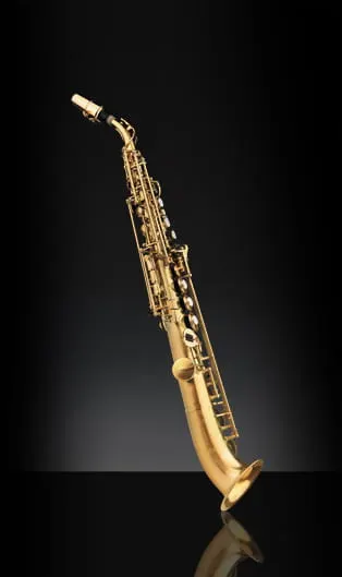 RAMPONE&CAZZANI R1 JAZZ 2003/J/AU saksofon sopranowy, Half-Curved saxello, Vintage Gold