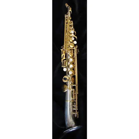 RAMPONE&CAZZANI R1 JAZZ 2003/SNS saksofon sopranowy, Half-Curved saxello, Vintage Nickel-Silver