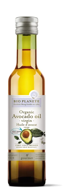 OLEJ Z MIĄŻSZU AWOKADO VIRGIN BIO 250 ml - BIO PLANETE