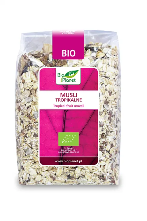 Müsli Tropikalne BIO 300g - Bio Planet
