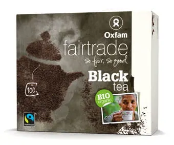 HERBATA CZARNA SRI LANKA FAIR TRADE BIO (100 x 1,8 g) 180 g - OXFAM