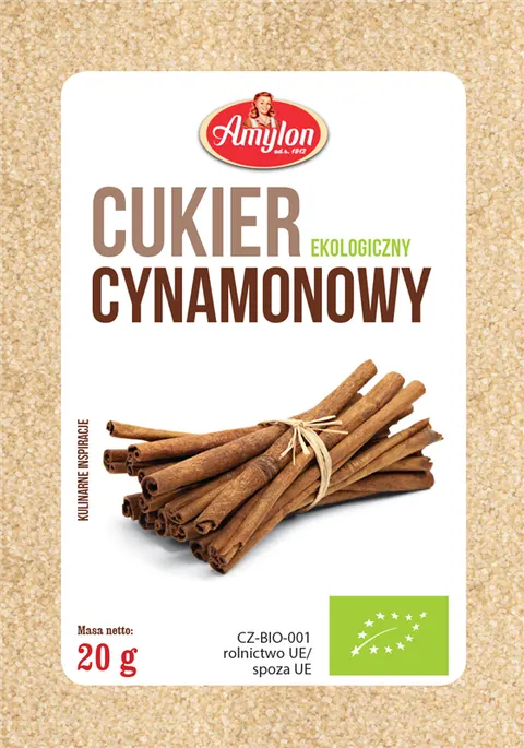 Cukier cynamonowy 20 g BIO