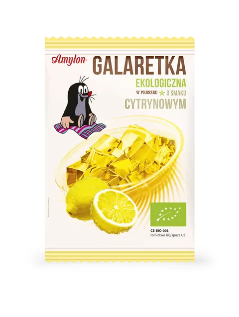 Galaretka o Smaku Cytrynowym bezglutenowa BIO 40g - Amylon