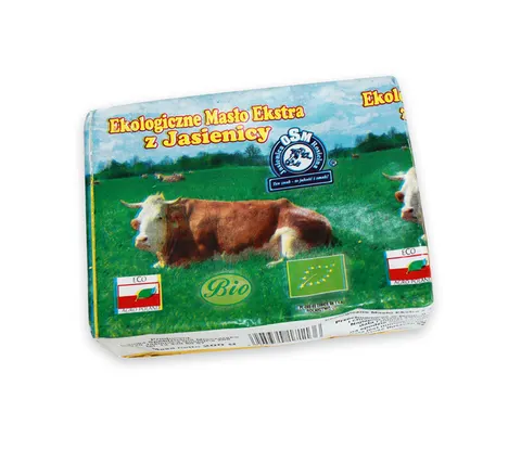 MASŁO EKSTRA (82 % TŁUSZCZU) BIO 200 g - JASIENICA