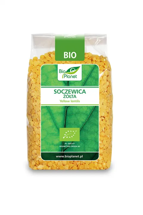 SOCZEWICA ŻÓŁTA BIO 400 g - BIO PLANET