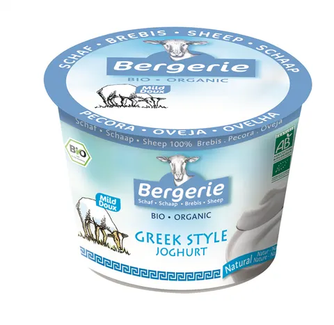 OWCZY JOGURT GRECKI BIO 250 g - BERGERIE