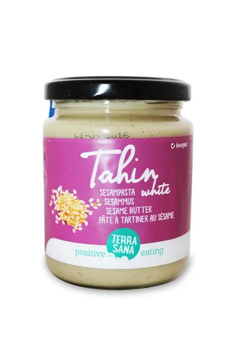 TAHINA BIAŁA (PASTA SEZAMOWA) BIO 250 g - TERRASANA