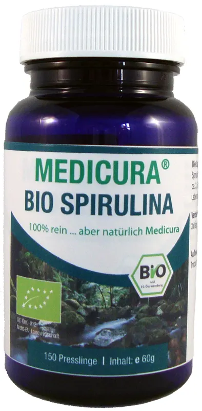 Spirulina Bio 150 Tabletek - Medicura