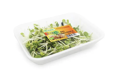 KIEŁKI SŁONECZNIKA ŚWIEŻE BIO (około 50 g)