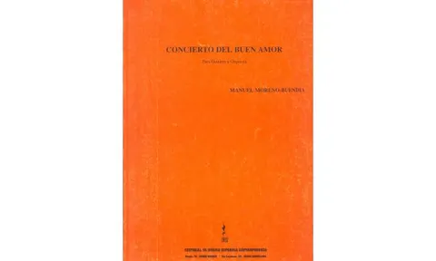 Moreno-Buendía Manuel - Concierto del buen amor na gitarę i orkiestrę E00396