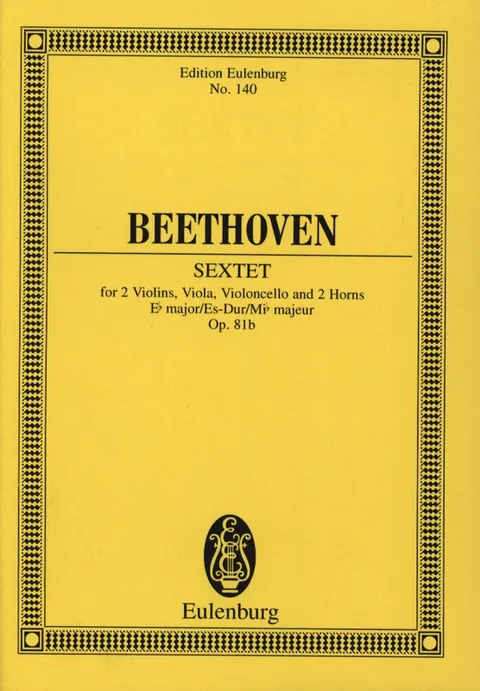 Beethoven Ludwig: Sextet op.81b