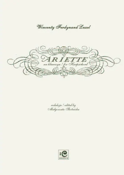 Lessel Wincenty: Ariette na klawesyn