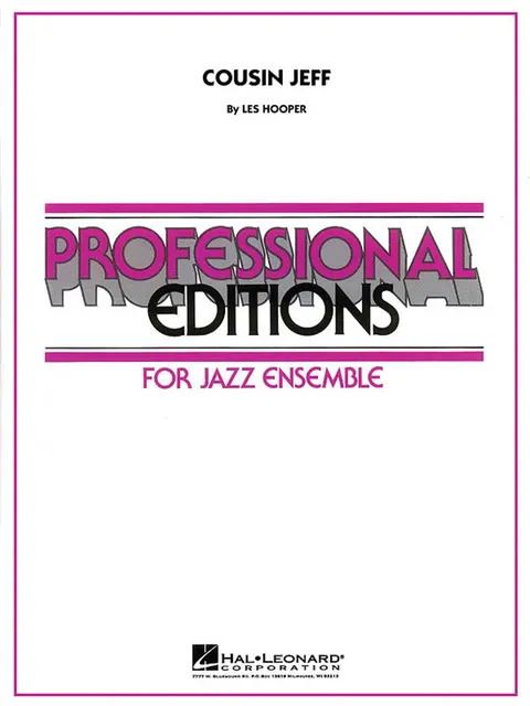 Cousin Jeff by Les Hooper - Jazz Ensemble