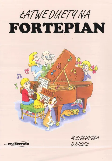 Biskupska Małgorzata, Bruce David: Łatwe duety na fortepian