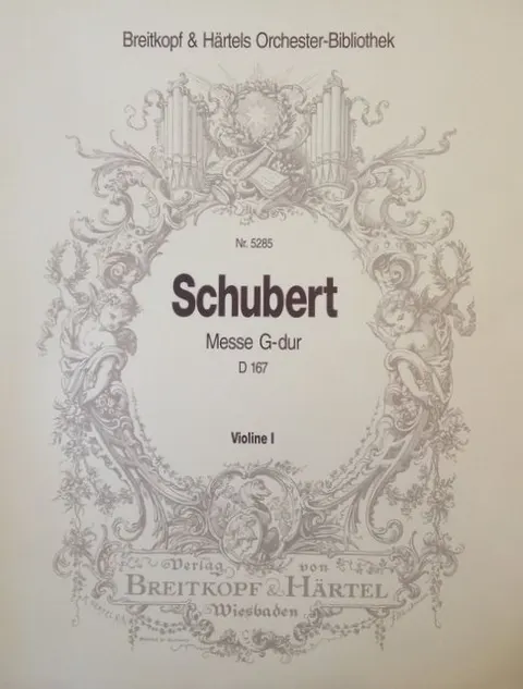 Franz Schubert: Msza G-dur nr 2 D 167 na chór i orkiestrę