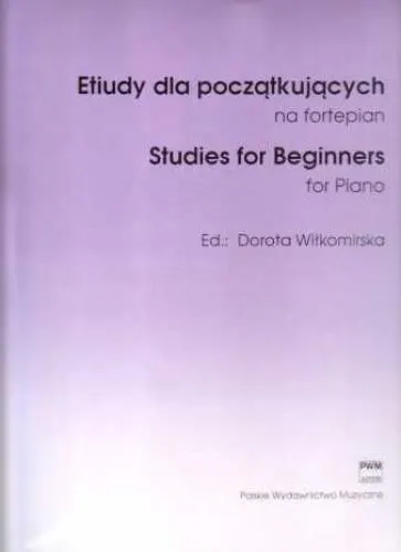 Danuta Wiłkomirska: Etiudy dla początkujących na fortepian
