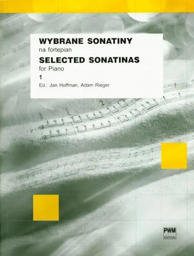 Jan Hoffman, Adam Rieger: Wybrane sonatiny na fortepian, z. 1