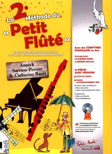 Annick Sarrien-Perrier: La 2ème Méthode du Tout Petit Flûte