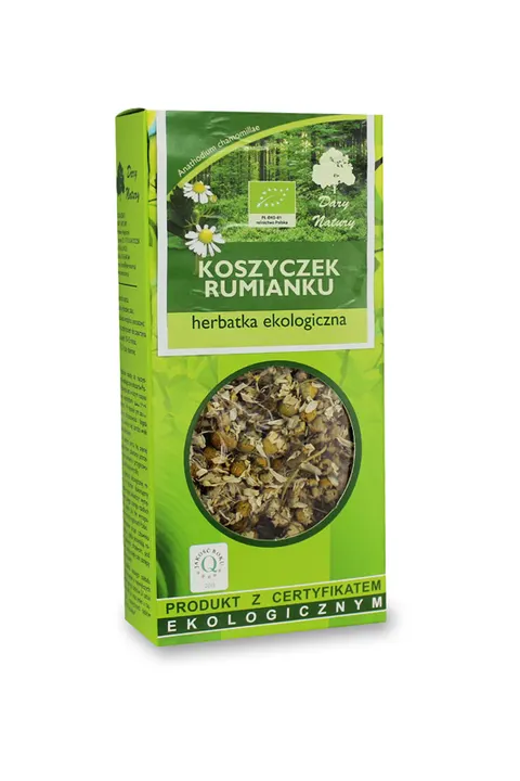 HERBATKA Z KOSZYCZKÓW RUMIANKU BIO 25 g - DARY NATURY