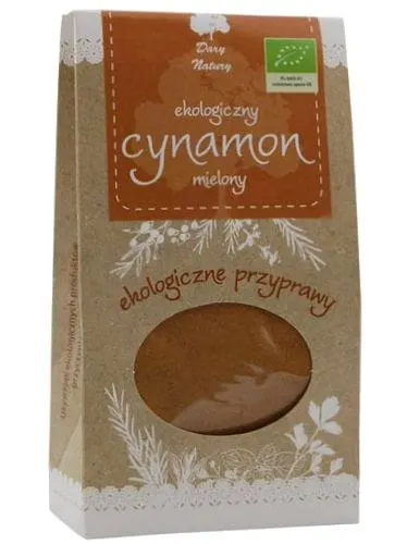 Cynamon cejloński mielony BIO 50g Dary Natury