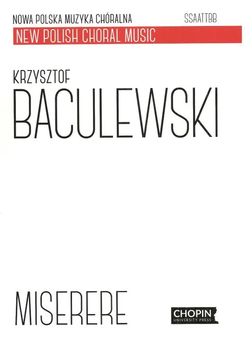 Krzysztof Baculewski: Miserere