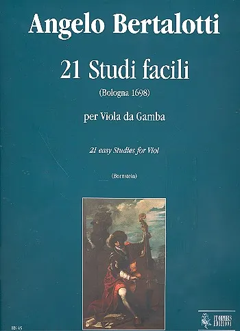 Angelo Bertalotti: 21 studi facili na violę da gamba