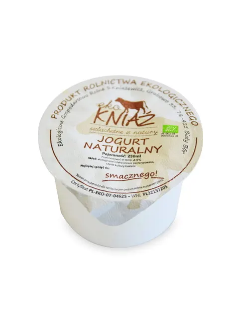 JOGURT NATURALNY BIO 200 ml - EKO KNIAŹ