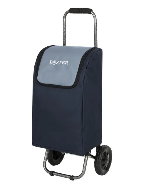Wózek na zakupy small Boster 2k3k gr-niebieski