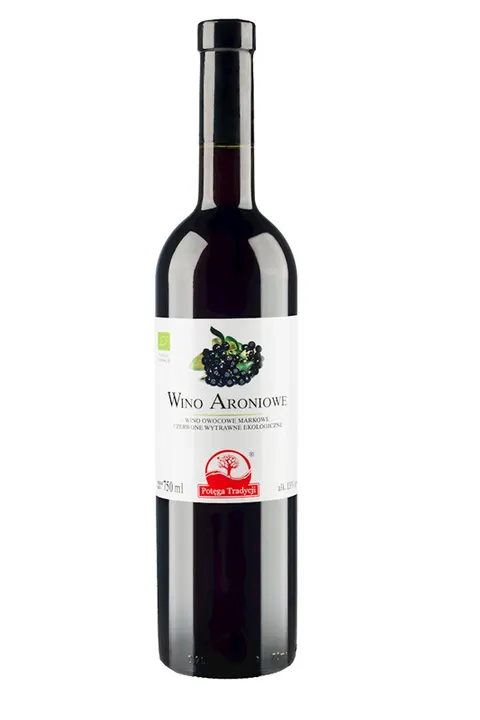 WINO ARONIA CZERWONE WYTRAWNE BIO 0,75 L - POTĘGA TRADYCJI