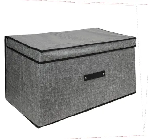 Pudło składane organizer do przechowywania 60x40x30 szare