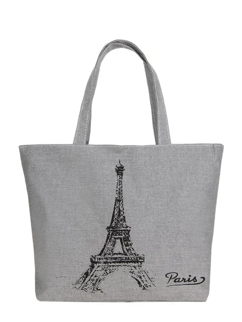 Torebka damska na ramię szara Paris