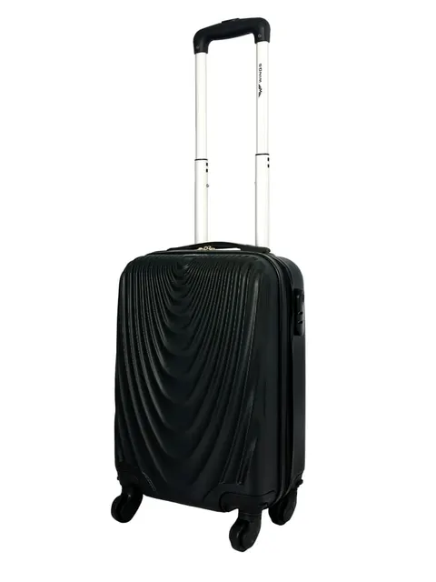 Walizka kabinówka 2 kółkach Ormi czarna 55 cm
