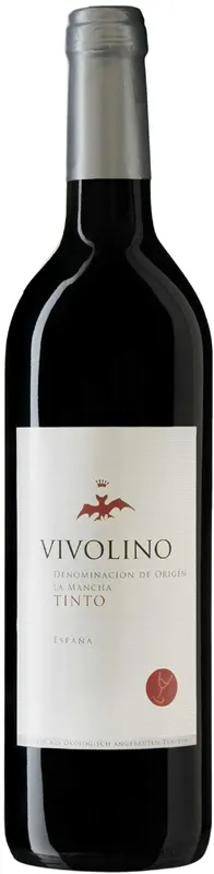 WINO VIVOLINO TINTO CZERWONE WYTRAWNE BIO 0,75 L (HISZPANIA)