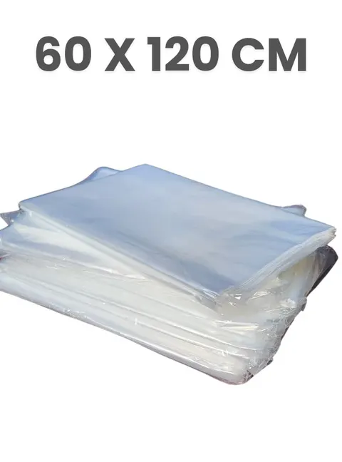 Worki foliowe na ubrania 60/120 cm ubraniowe torby / gr30/ 50 szt