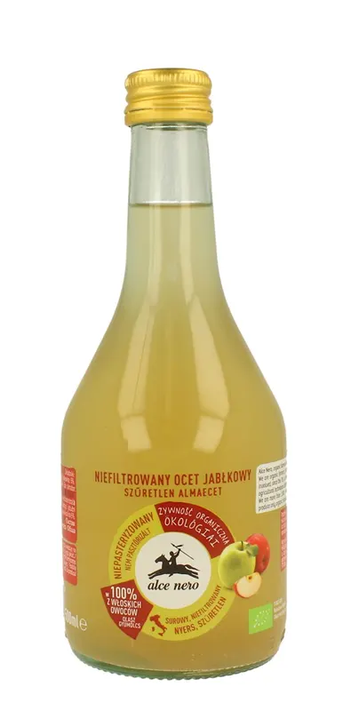 OCET JABŁKOWY NIEFILTROWANY BIO 500 ml - ALCE NERO