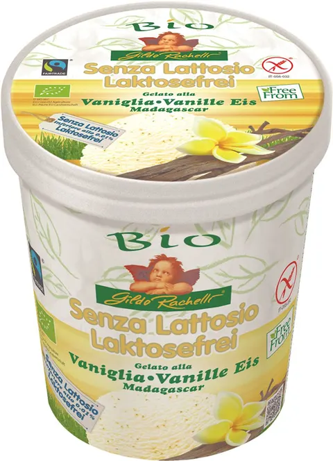 LODY - RACHELLI ICE CREAM - WANILIOWE BEZ LAKTOZY DEMETER BIO 500 ml - RACHELLI ICE CREAM