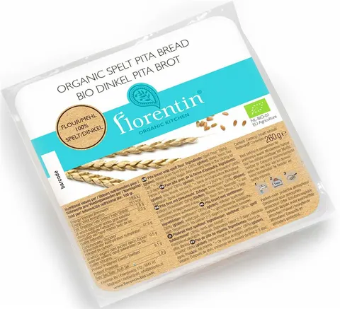 CHLEB ORKISZOWY PITA BIO 260 g - FLORENTIN