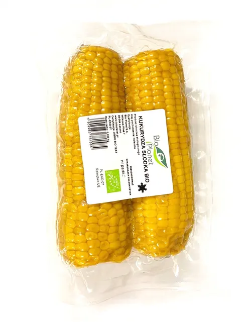 KUKURYDZA GOTOWANA BIO (około 0,40 kg)