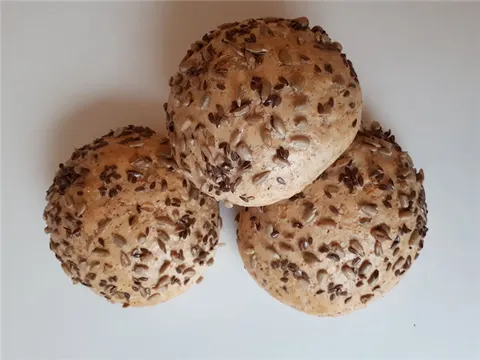BUŁKI MUSLI BIO 135 g (2 sztuki) - PIEKARNIA GZIK (NA ZAMÓWIENIE)
