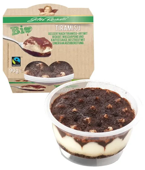 Deser Tiramisu Fair Trade BIO 90g Gildo Rachelli