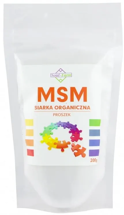 SIARKA ORGANICZNA PROSZEK 200 g - SOUL FARM