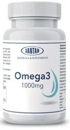 OMEGA 3 90 KAPSUŁEK (1000 mg) - JANTAR