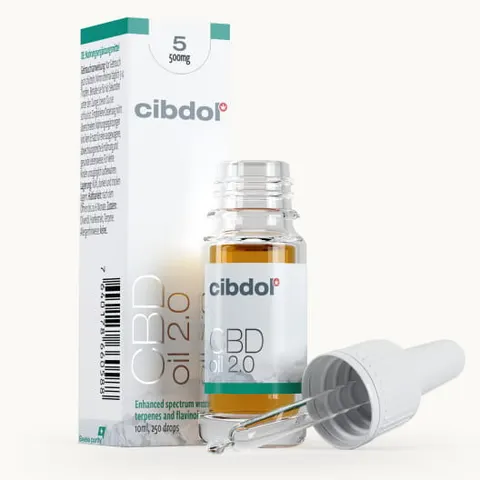 Olej CBD Cibdol 2.0 5% 10ml