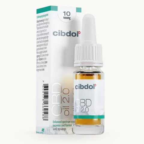 Olej CBD Cibdol 10% 10ml - Szwajcaria