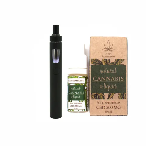 Waporyzator CBD Joyetech eGO AIO i Liquid CBD 200mg - zestaw