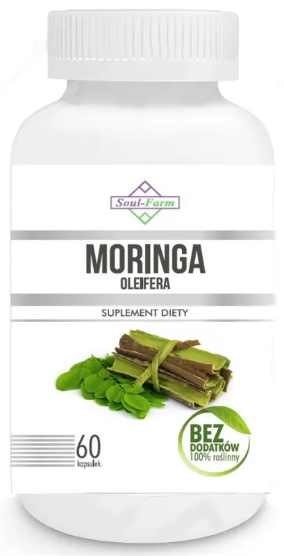 MORINGA EKSTRAKT 60 KAPSUŁEK (400 mg) - SOUL FARM
