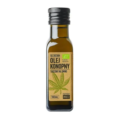Olej konopny z nasion konopi 100 ml